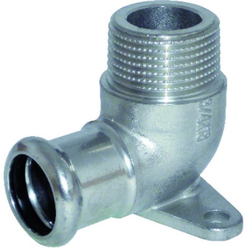 Inoxpres wall plate FM 18x3/4"