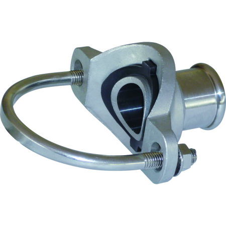 Inoxpres bracket F press conn. diameter  88,9x42