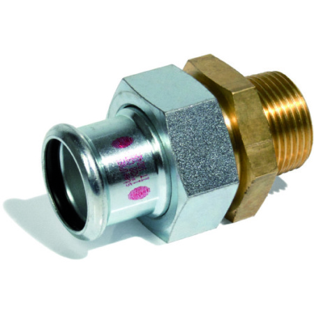 Steelpres union male 1"1/4x35