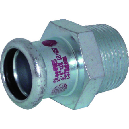 Steelpres adapter M 2"1/2x76,1