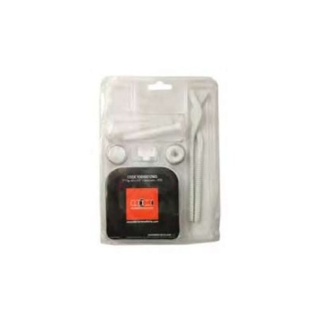 Univ. kit rad.alu. 1"x1/2" DE42+brackets
