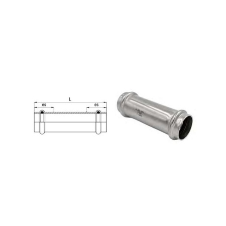 Inoxpres Uniko slip coupling diameter  15