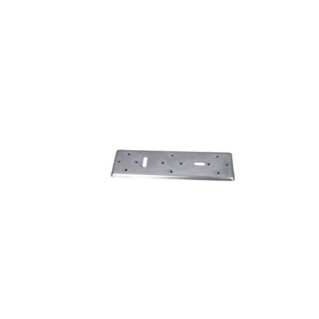 Gas meter support plate