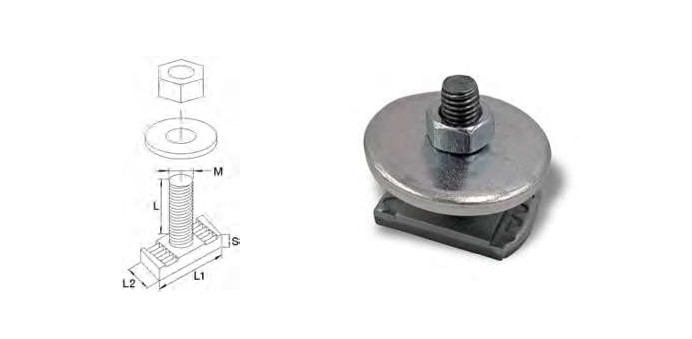 Hammer head bolt M 8x30 - 41 A304