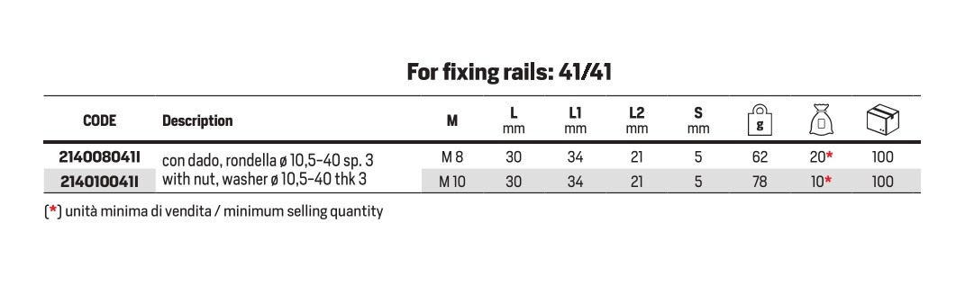 Hammer head bolt M 8x30 - 41 A304 - Afbeelding 3
