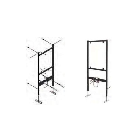 Support frame for hang. WC/cistern STAR
