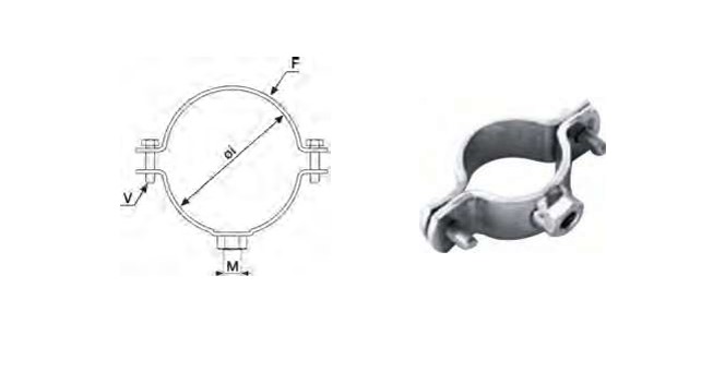 Collar without dowel/screw 1"1/2