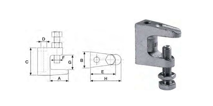 Beam clamp M10
