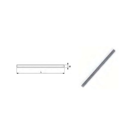 Galv. threaded rod M 6x1000
