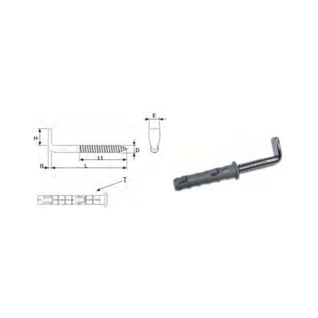 Boiler clamping 8x70 - pair