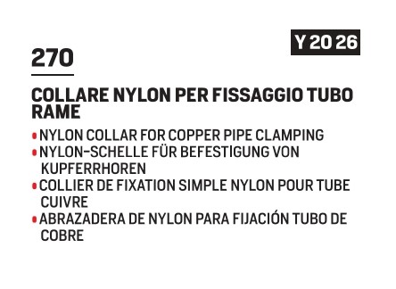 Nylon collar copper pipe DE 15 - Afbeelding 2