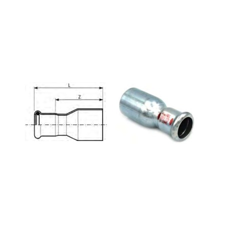 Steelpres reducer 54x22