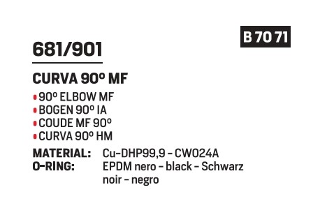 Aespres elbow 90 graden MF diameter 28 - Afbeelding 2
