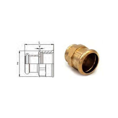 Aespres adapter female 1"1/4x42