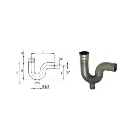 Trap Dn 40 316L
