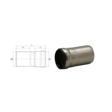 Adapter 42Fx40M 316L