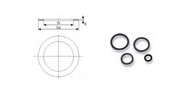 Rubber gasket 2" 2 mm