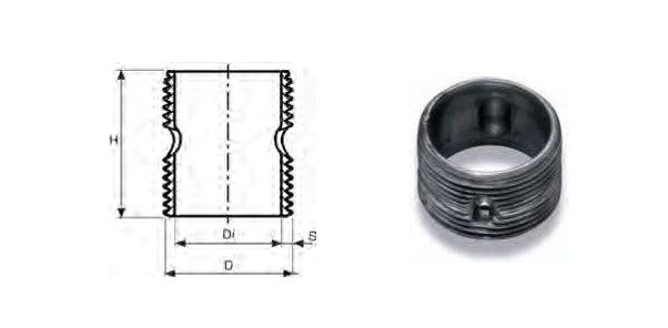 Radiator nipple 1"1/4