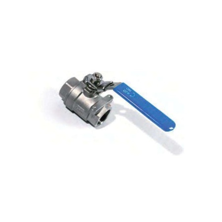 Ball valve 2pcs full port 1"1/4 316