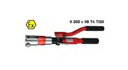Manual hydraulic pressing tool HPU2EX