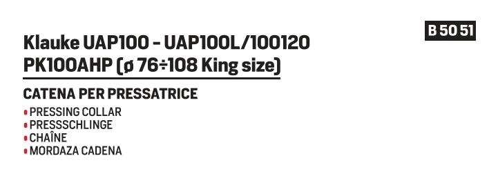 Klauke collar UAP100L diameter 76,1 - Afbeelding 2